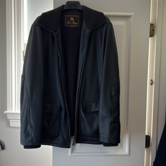 Loro Piana men’s driving coat leather excellent condition. Original price 7000. - Picture 2 of 11